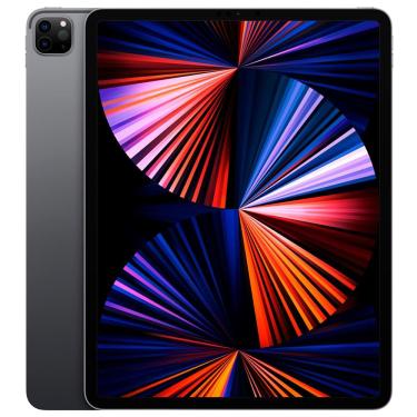 Imagem de iPad Pro 12,9" Apple com Wi-fi 128GB, Tela 12.9", Bluetooth, GPS, Câmera 12MP, FaceTime HD e iPadOS 15 - Cinza Espacial