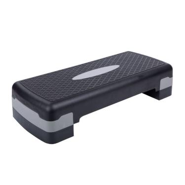Imagem de Step Academia Exercicios Ajustável Cor Preto e Cinza Trail