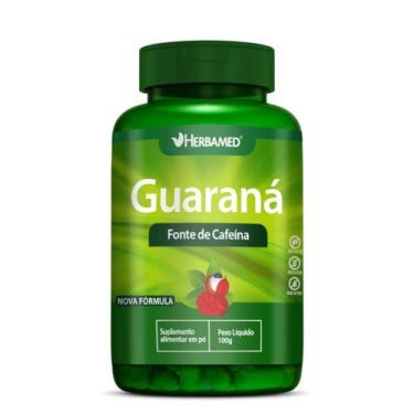Imagem de Guaraná 400mg 60 Capsulas Herbamed, CAPSULA 