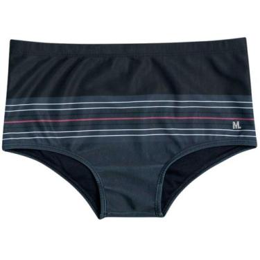 Imagem de Sungao Masculino Mash Estampado Listrado Confortavel Com Forro E Cintu