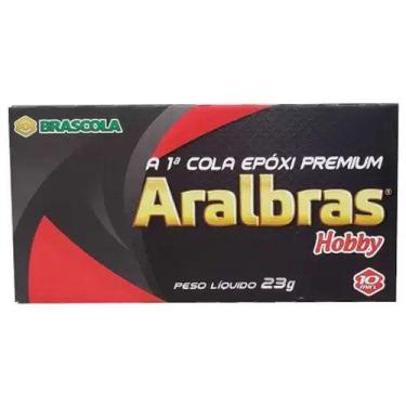 Imagem de Araldite 16g aralbras hobby secagem 10min - brascola - PARAMAR