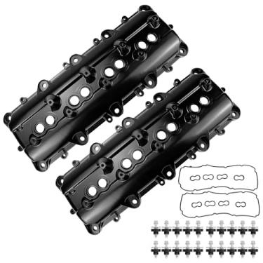 Imagem de Tampa de válvula de motor de alumínio 53022085AD compatível com Dodge Charger Challenger Chrysler 300 Ram 1500 2500 3500 Jeep Wrangler Grand Cherokee 5.7L 6.4L V8