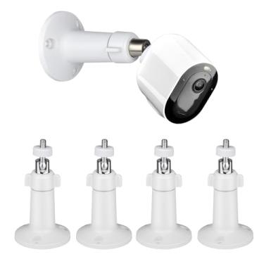 Imagem de Suporte de parede para todas as câmeras Arlo, Arlo Pro, Arlo Pro 2, Arlo Pro 3, Arlo Ultra, Arlo Essential, eufyCam E/2C, Ultra/Ultra 2 e outros - Bateria Ring Stick Up Cam com cabeça de parafuso de 1