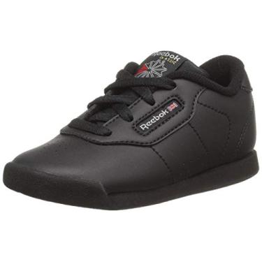 Imagem de Reebok Tênis infantil unissex Princess, Preto/preto, 13.5 Little Kid