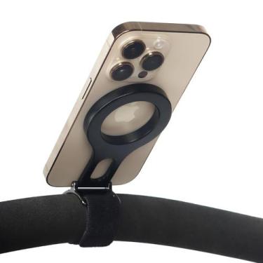 Imagem de Suporte magnético de telefone Vugosson para barra de carrinho de crian