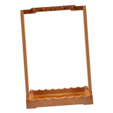 Imagem de Generic Suporte para carrilhão de vento, suporte para pincel de caligrafia, para caneta de pincel de escrita chinesa para pendurar pingente, Cor de Madeira