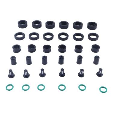 Imagem de JEENDA 6 kits de reparo de serviço de injetor de combustível externo 65L-13938-00-00 65L-8259N-00-00 65L-13761-00-00 compatível com motor de popa Yamaha 150HP 200HP 225HP 250HP 1997-2005