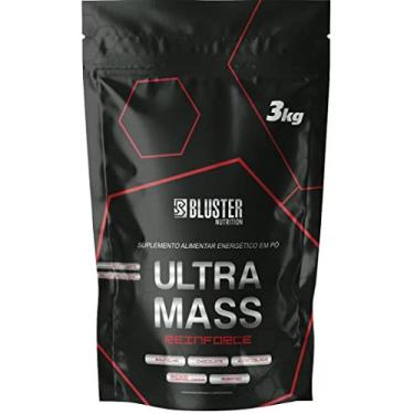 Imagem de Bluster Nutrition, Hipercalórico, Ultra Mass, Reinforce, Sabor Chocolate, Pouch, 3 Kilos
