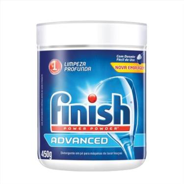 Imagem de Finish Power Powder Advanced Detergente para Lava Louças em Pó 450g