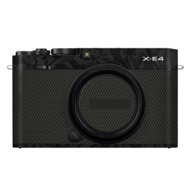 Imagem de X-E4 Premium Camera Premium Adesivo Película Protetora Anti-arranhões para FujiFilm X-E4 XE4 Decalques (Shadow Camo Preto)