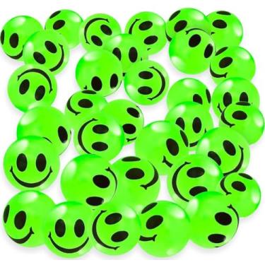 Imagem de Playbees Bolas saltitantes que brilham no escuro, 36 peças, bolas de borracha de 2,5 cm de altura para crianças, máquinas de venda automática, para meninos e meninas