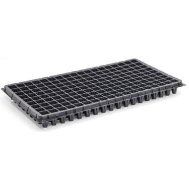 Imagem de Bandeja Flexível para Semeadura Preto Nutriplan, 162 células QUADRADA