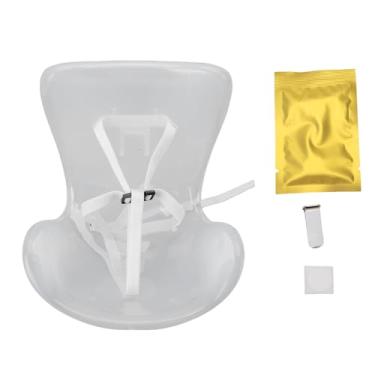 Imagem de TOPINCN Cadeira de Boneca de Ventilação de Ar, Assento de Boneca Compacta, Figura Plástica Buggy Buggy, Clipes de Suporte de Ventilação Com Tira e Comprimido de Fragrância para Exibição (Transparente)