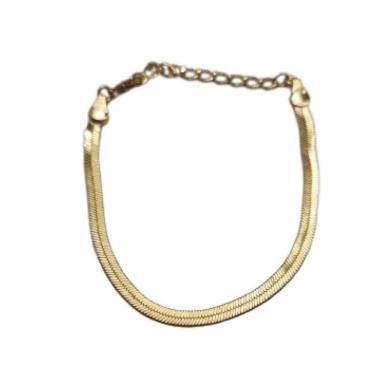 Imagem de Pulseira Fita M Dourado Semijoia Lizzy Farin