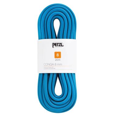 Imagem de Conga 8 mm - Cordelete Semiestatico, Azul, 20m - Petzl