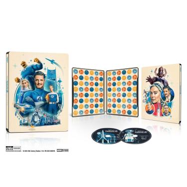 Imagem de The Fantastic Four: First Steps - UHD/BD Combo + Digital + Steelbook