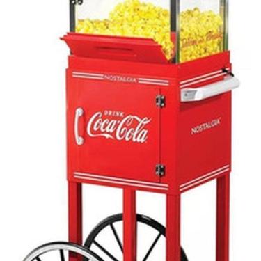 Imagem de Carrinho Pipoca 127V 122X35Cm Coca-Cola Pipoqueira Elétrica