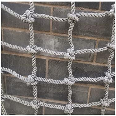 Imagem de Rede de escalada de playground para crianças e estudantes, rede de escalada ao ar livre para academia na selva conjunto de balanço rede de balanço para jardim interno (6 mm x 10 cm, 1 x 5 m/3,3 x