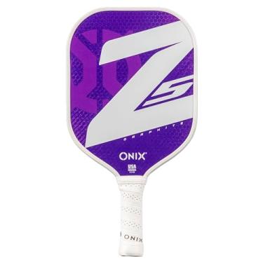 Imagem de Onix Graphite Z5 V2 Series Paddle - Raquete Pickleball - 39,4 cm - 212,6-232 g - Face de grafite e núcleo Nomex - Cabo de tênis - Aprovado pelos EUA