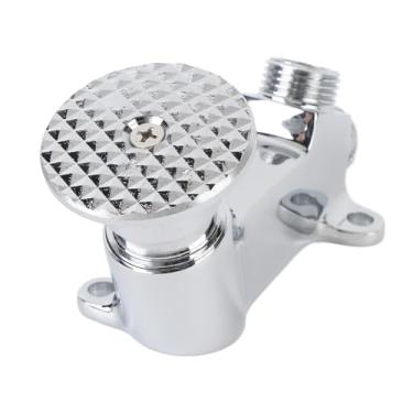 Imagem de YWBL-WH Válvula de Pedal para Torneira, Interruptor de água Sem Toque de Latão para Pia do Banheiro, Fácil Instalação, Economia de água, Controle Manual e Livre