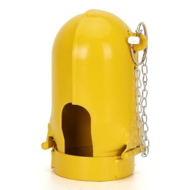 Imagem de Tampa de segurança do regulador do cilindro de gás, rosca fina 3-1/8 x 11, não é necessário desmontar o regulador, evitando riscos de segurança durante o transporte/armazenamento de cilindros de gás