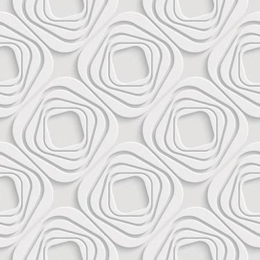 Imagem de Papel de Parede Adesivo Formas Efeito 3D Moderno Quarto Sala de Estar 