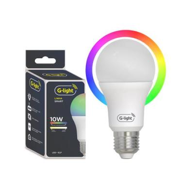 Imagem de Lâmpada Smart Wifi Led Dimerizável 10W E27 Bivolt Alexa - G-LIGHT, 110