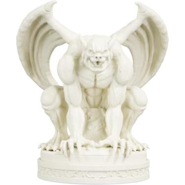 Imagem de Estátua Gárgula - Versão 3 (Cor Mármore Dourado)