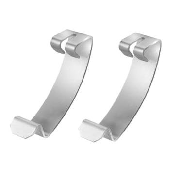 Imagem de 2 peças de clipe de fixação de caixa de filtro de purificação de ar, clipe de filtro de limpeza de ar compatível com 078129797 Audi A6/A6L/Q7, Porsche Cayenne, Volkswagen Touareg 2003-2018/Golf/Passat