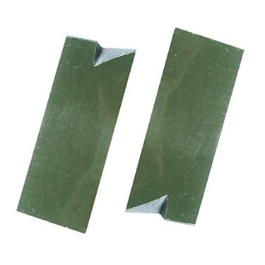 Imagem de NC HAISDA G10 Escalas de facas Material de cabo de faca Espada DIY Lajes Pegas Micarta Blanks Lajes Material Pacote com 2 Verde Exército