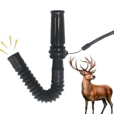 Imagem de Hunting Deer Call - Grunt Call for Deer Hunting com cordão | Equipamento de caça de som ajustável para fotógrafos de vida selvagem entusiastas de atividades ao ar livre, mulheres e homens