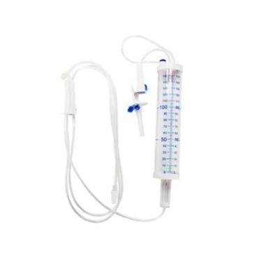 Imagem de Equipo Microgotas Com Bureta 150 ML LUER LOCK Esteril - Descarpack
