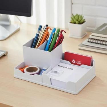 Imagem de 01 Organizador De Mesa office Escritório Caneta Lápis Organizadores Vo