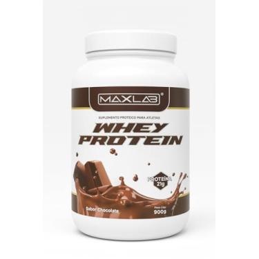 Imagem de Whey Protein Sabor Chocolate 900 G - Maxlab