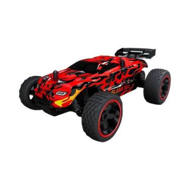 Imagem de Carro RC Para Crianças Escala 1:18 20 KM/H Buggy Offroad 2WD Controle 