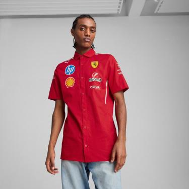Imagem de Camisa Puma Scuderia Ferrari 2025 Team Masculina-Masculino