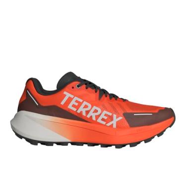 Imagem de adidas Tênis de corrida masculino Terrex Agravic 3 Trail Trail - Laranja - Tamanho 42