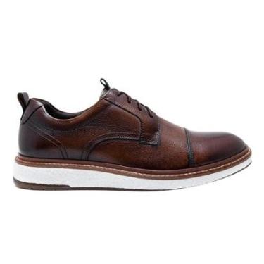 Imagem de Sapato Masculino Democrata Casual Metropolitan Clark Pulse Couro Confortável 604202-Masculino