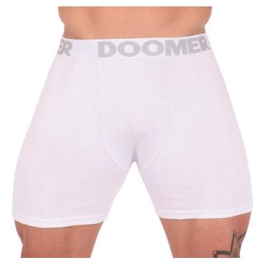 Imagem de Kit 5 Cuecas Box Boxer Plus Size 100% Algodão Doomer, Azul, Escuro, GG