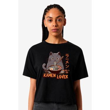 Imagem de Camiseta Nerd Chic Ramen Lover - Moda Kawaii Geek e Nerd Estilo Japão-Unissex