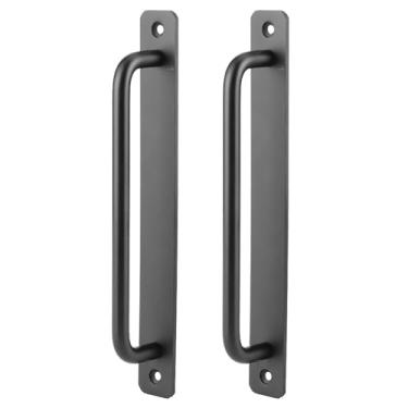 Imagem de Fockety Maçanetas para Portas Deslizantes, 2 Peças de Liga de Alumínio Maçanetas para Portas Deslizantes e Puxadores para de Celeiro para Guarda-roupas