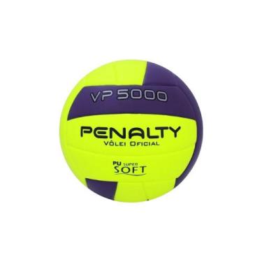 Imagem de Bola Volei de Quadra VP 5000 X Penalty Volley Oficial, Amarelo e Azul