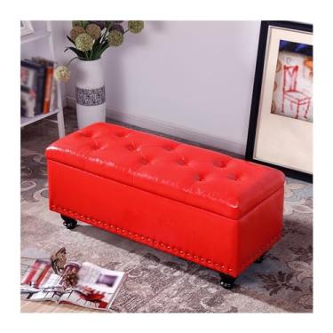 Imagem de Sapateira banco multifuncional longo trocador de sapato banco de porta de sofá doméstico retangular cor sólida banco de entrada porta de entrada trocador de sapatos banco de sapato porta frontal