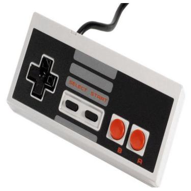 Imagem de Controle Retro Usb Para Super Nintendo Nes Pc