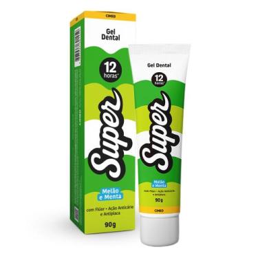 Imagem de Gel Dental Super 12h Melão e Menta 90g - CIMED