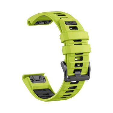 Imagem de Pulseira De Silicone QuickFit 22mm 26mm Para Relógio Garmin Fenix 8 7 