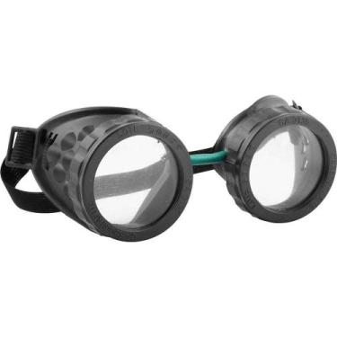 Imagem de Óculos Para Soldador Oxicombustivel, com Lente Incolor, com Elastico, 