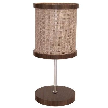 Imagem de Abajur Oxford Mini Imbuia G9 Led 1 Lâmpada 132ib