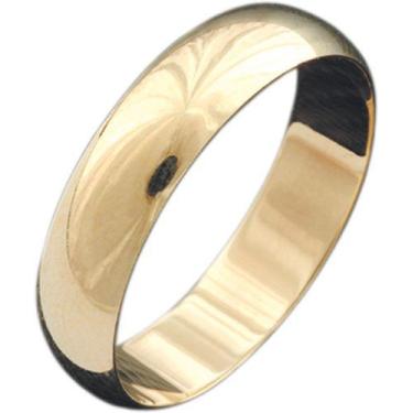 Imagem de Aliança tradiciona MapShops em   metal na cor definitiva de ouro, 16