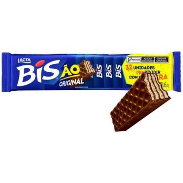 Imagem de Chocolate Lacta Bisão Original 201,6g, Ao Leite